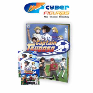 02 Cajas + Álbum Tapa Dura de Captain Tsubasa Navarrete