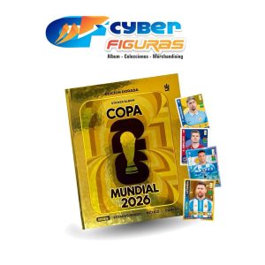 Set Completo + Tapa Dura Gold de Mundial 2026 (3 Reyes) Remasterizado