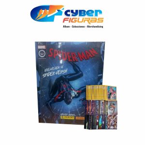Álbum Tapa Dura + Set Completo Spiderman Bienvenido al Spider Verso (Panini)